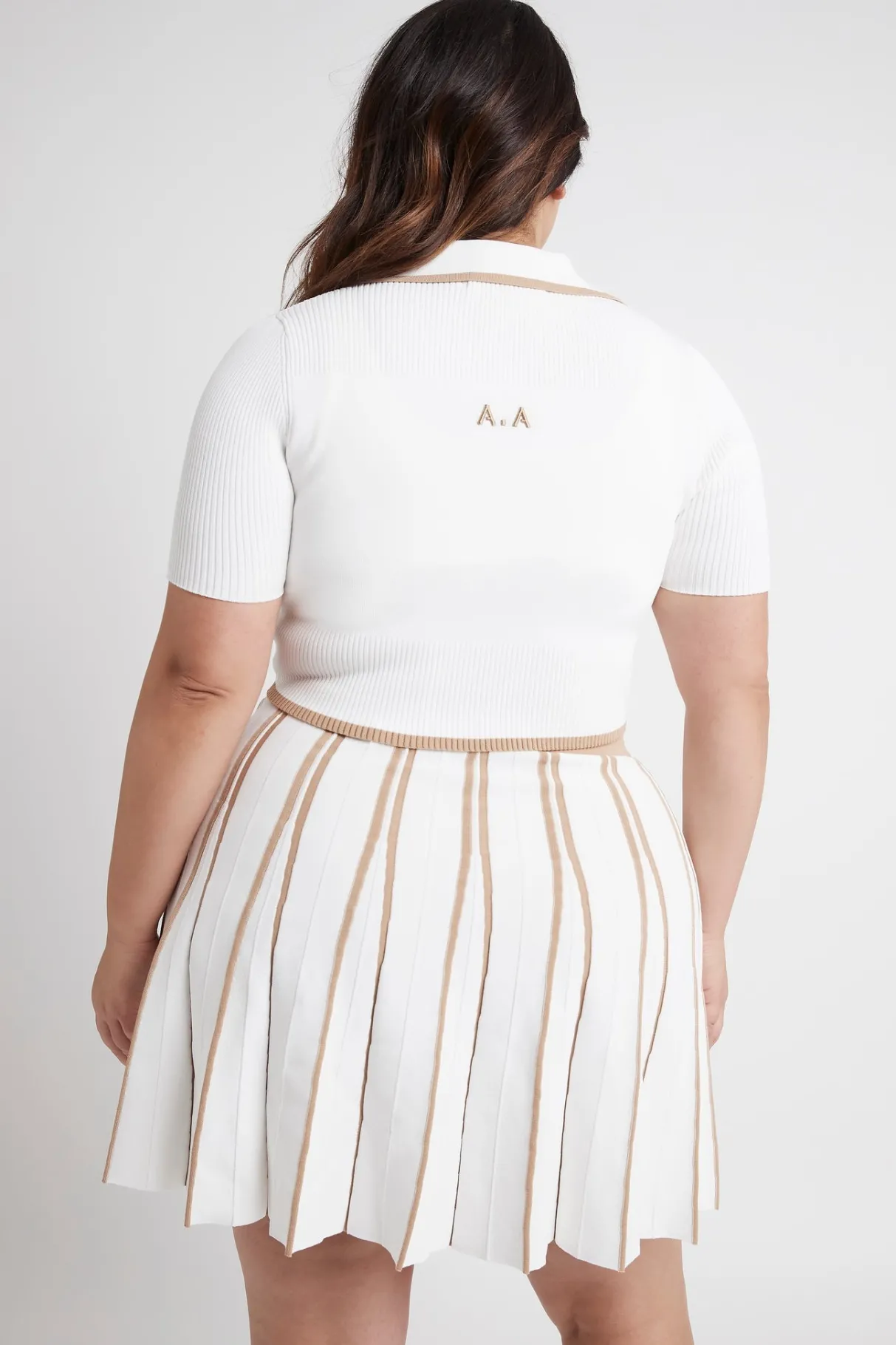 pleated_knit_mini_skirt__14-1.webp Outlet Aje ATHLETICA Pleated Knit Mini Skirt 611 White/Beige