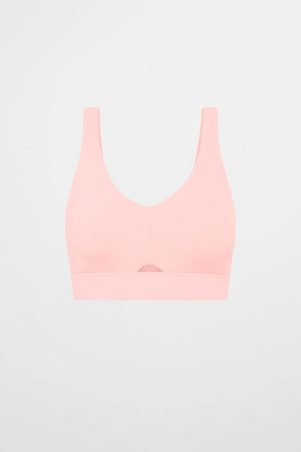 plunge_sports_bra__1-2.webp Shop Aje ATHLETICA Plunge Sports Bra 337 Millenial Pink