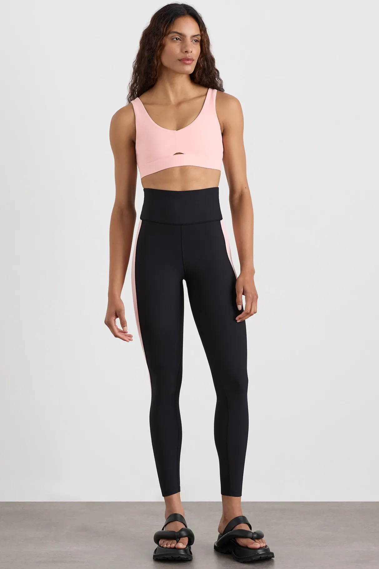 plunge_sports_bra__2-2.webp Shop Aje ATHLETICA Plunge Sports Bra 337 Millenial Pink