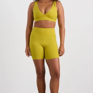 Shop Aje ATHLETICA Plunge Sports Bra 337 Solar Blaze