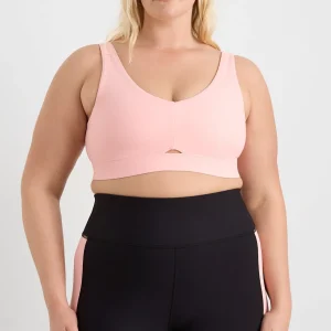 Shop Aje ATHLETICA Plunge Sports Bra 337 Millenial Pink