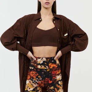 Discount Aje ATHLETICA Print Bike Shorts 606 Autumnal Garden