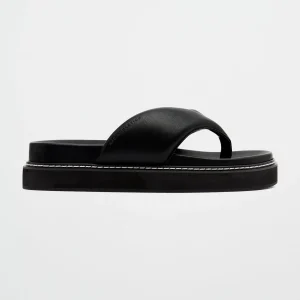Hot Aje ATHLETICA Puffed Slide 941 Black