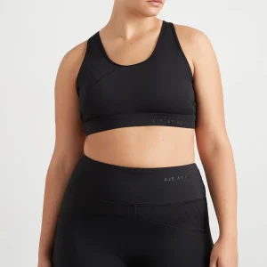 Cheap Aje ATHLETICA Quilted Crossback Bra 330 Black