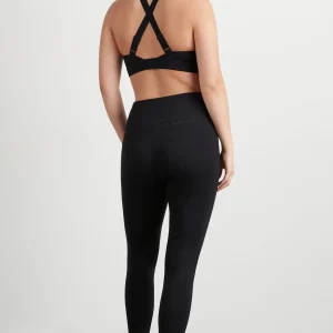 Cheap Aje ATHLETICA Quilted Crossback Bra 330 Black