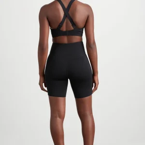 Clearance Aje ATHLETICA Quilted Mid Length Short 629 Black