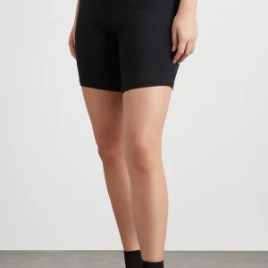 Clearance Aje ATHLETICA Quilted Mid Length Short 629 Black