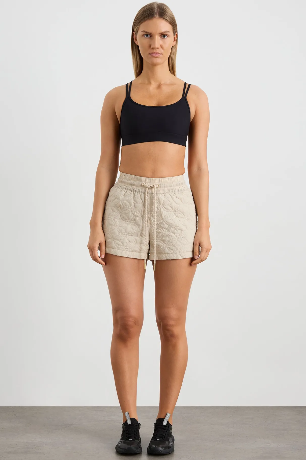 quilted_panelled_shorts__0.webp Flash Sale Aje ATHLETICA Quilted Panelled Shorts 623 Moonstone Grey