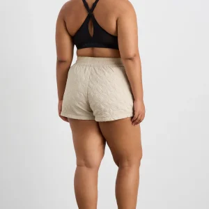 Flash Sale Aje ATHLETICA Quilted Panelled Shorts 623 Moonstone Grey