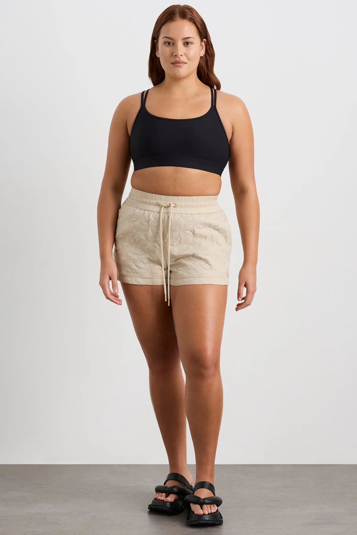 quilted_panelled_shorts__6.webp Flash Sale Aje ATHLETICA Quilted Panelled Shorts 623 Moonstone Grey