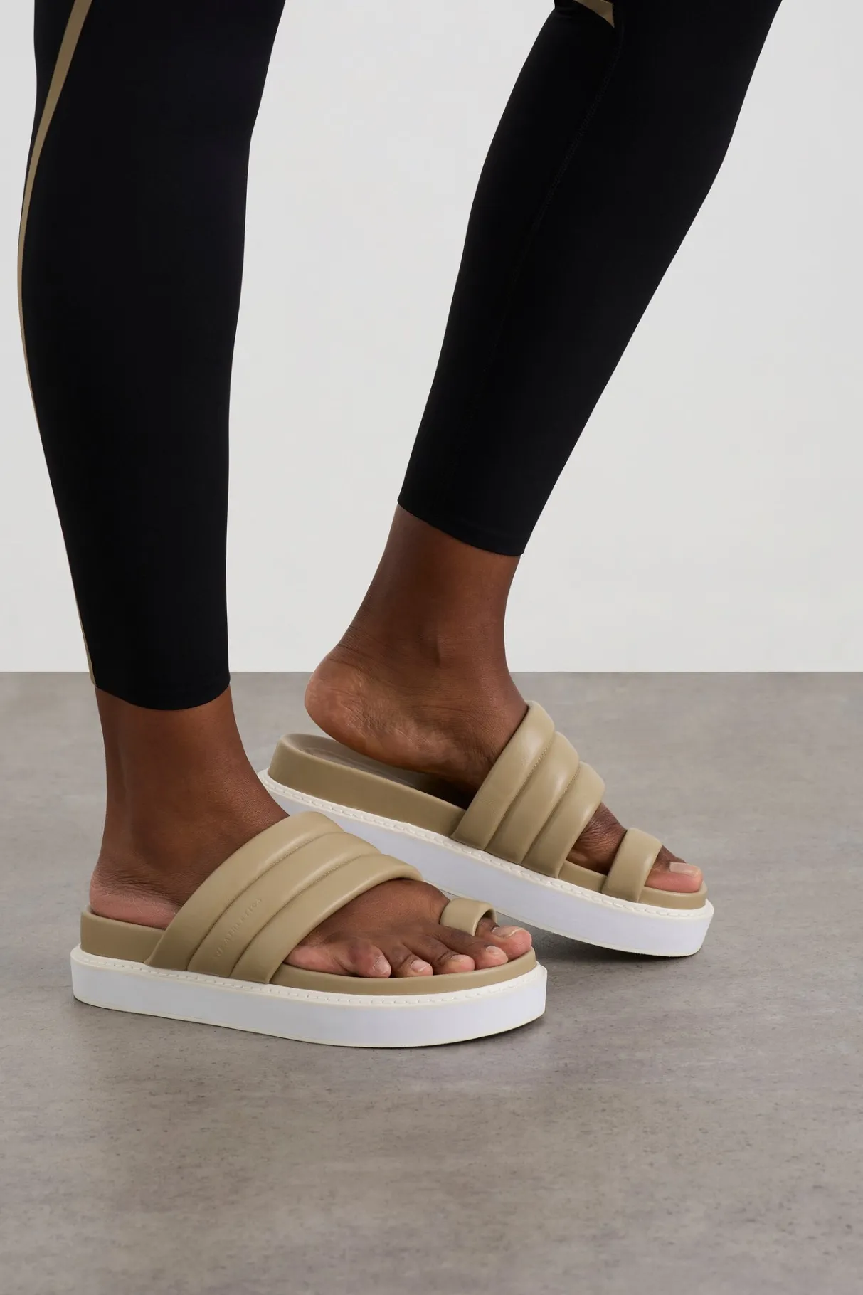 quilted_platform_slide__4.webp Fashion Aje ATHLETICA Quilted Platform Slide 915 Soft Khaki