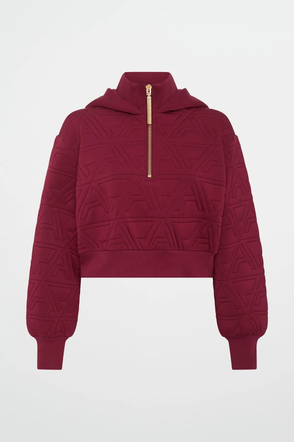 quilted_scuba_hoodie__1.webp Online Aje ATHLETICA Quilted Scuba Hoodie 729 Burnt Burgundy