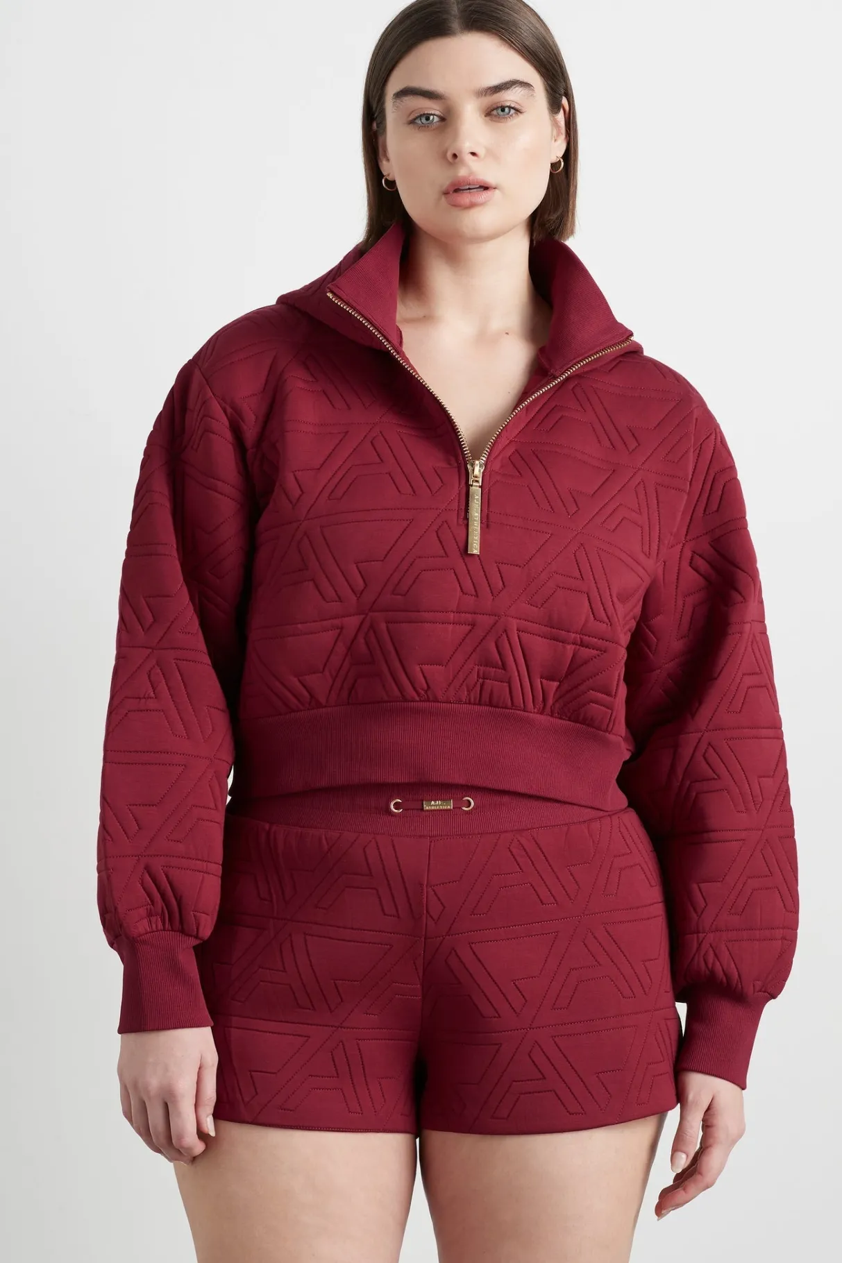 quilted_scuba_hoodie__12.webp Online Aje ATHLETICA Quilted Scuba Hoodie 729 Burnt Burgundy