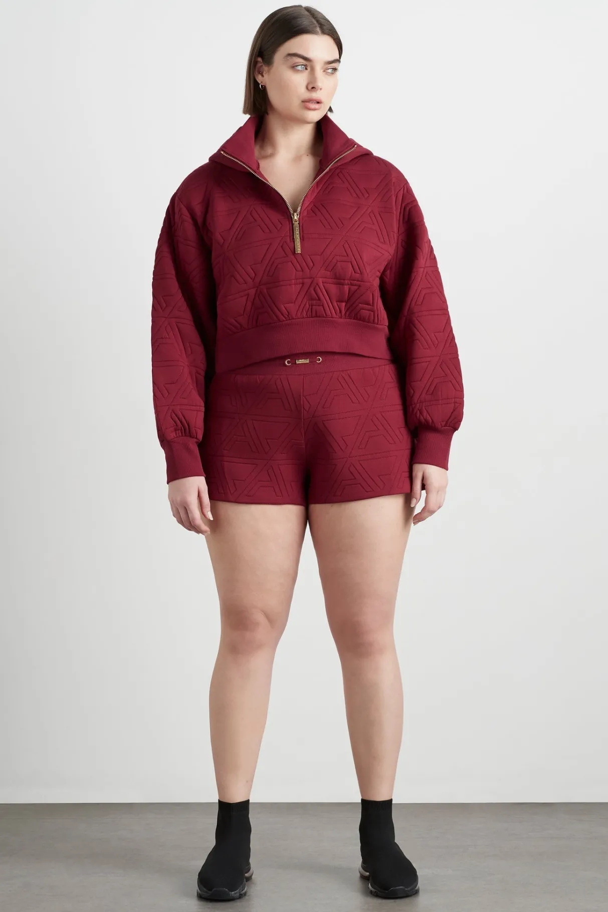 quilted_scuba_hoodie__13.webp Online Aje ATHLETICA Quilted Scuba Hoodie 729 Burnt Burgundy