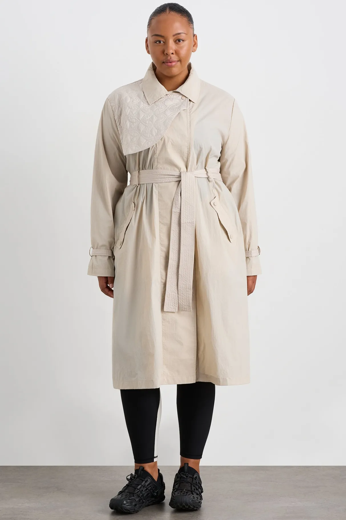quilted_storm_flap_trench__11.webp Best Aje ATHLETICA Quilted Storm Flap Trench 703 Moonstone Grey
