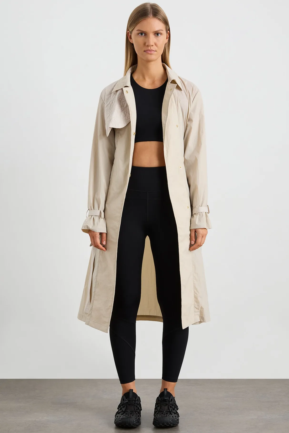 quilted_storm_flap_trench__2.webp Best Aje ATHLETICA Quilted Storm Flap Trench 703 Moonstone Grey