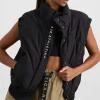 Clearance Aje ATHLETICA Quilted Vest 751 Black