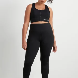 Store Aje ATHLETICA Quilted Zip Front Bra 329 Black/White