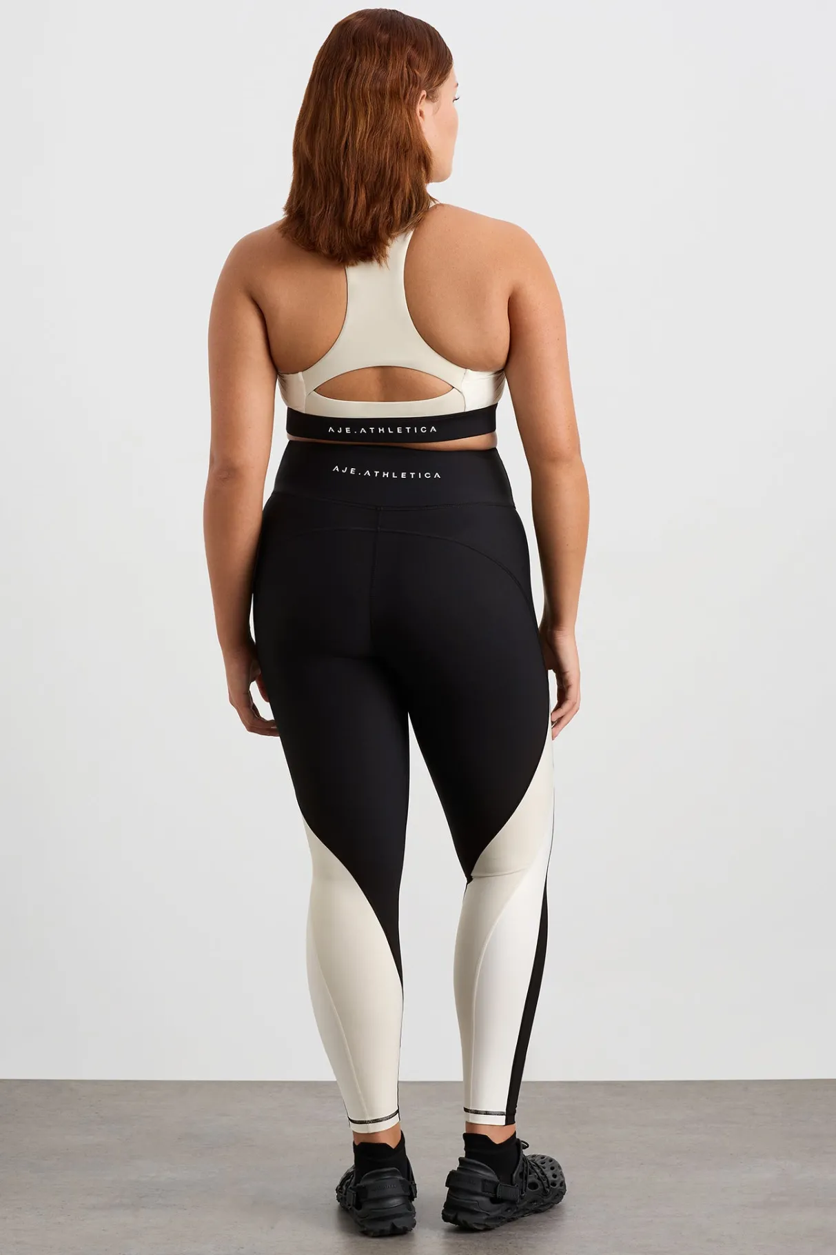 quilted_zip_front_bra__9.webp New Aje ATHLETICA Quilted Zip Front Bra 304 Moonstone Grey / Ecru / Black