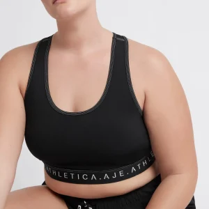 Flash Sale Aje ATHLETICA Racer Back Sports Bra 013 Black