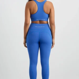 Discount Aje ATHLETICA Racer Back Sports Bra 013 Cobalt Blue