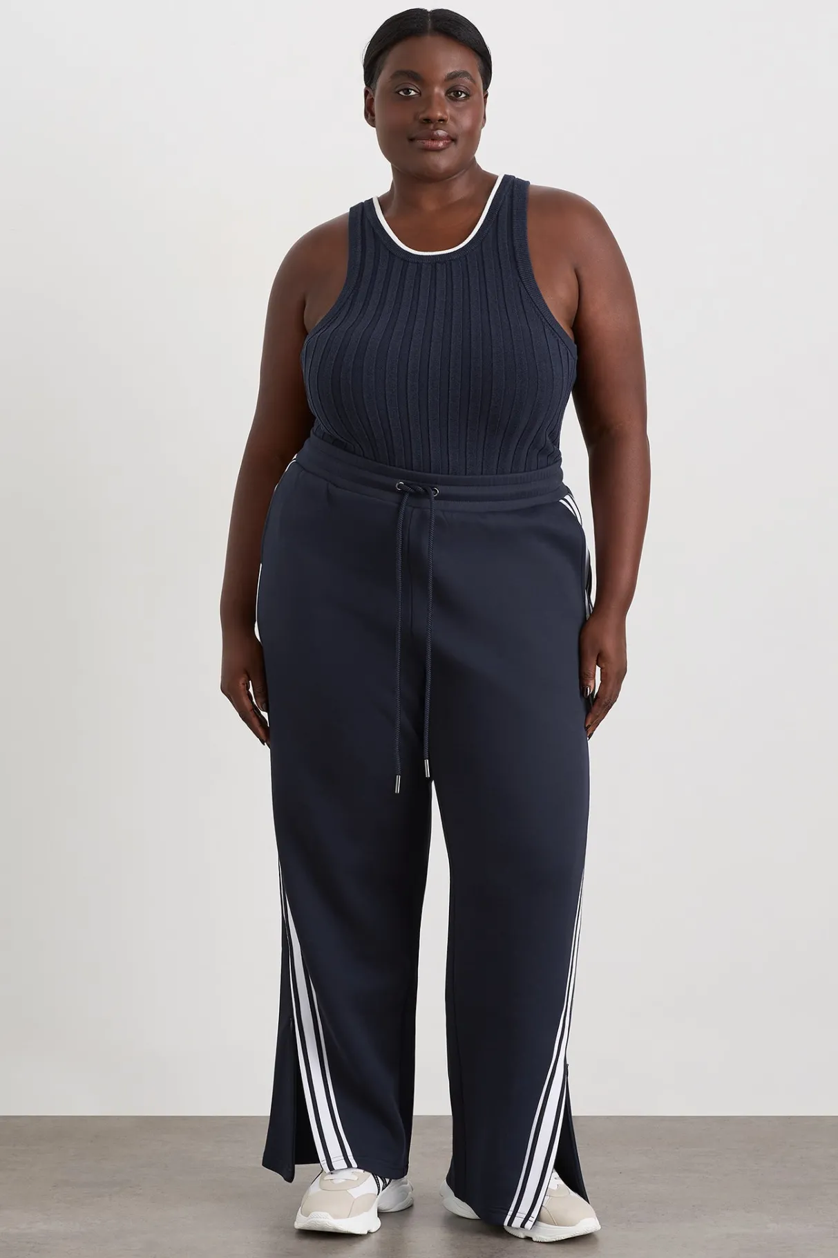 racer_split_knit_top__10-1.webp Fashion Aje ATHLETICA Racer Split Knit Top 107 Galaxy Blue