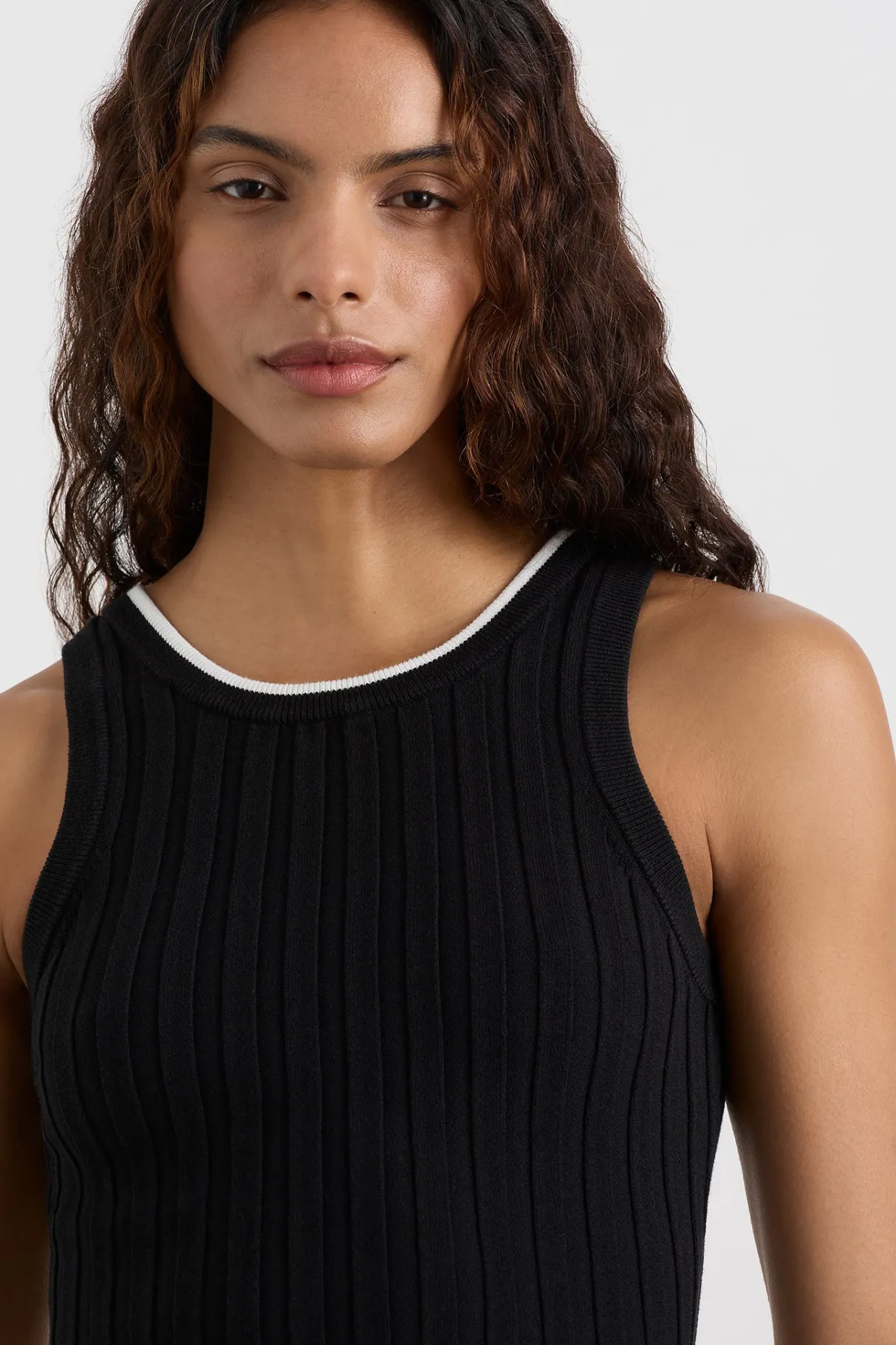 racer_split_knit_top__3-2.webp Fashion Aje ATHLETICA Racer Split Knit Top 107 Black / White