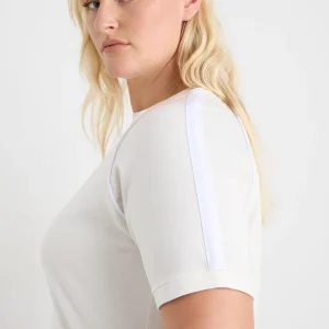 Online Aje ATHLETICA Raglan Tee 110 Ecru