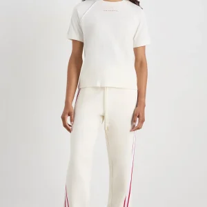 Online Aje ATHLETICA Raglan Tee 110 Ecru