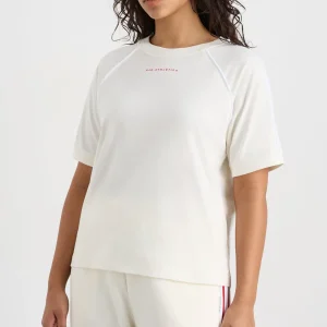 Online Aje ATHLETICA Raglan Tee 110 Ecru