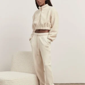 Shop Aje ATHLETICA Relaxed Track Pants 508 Rice White