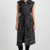 Hot Aje ATHLETICA Reversible Sleeveless Trench 703 Black