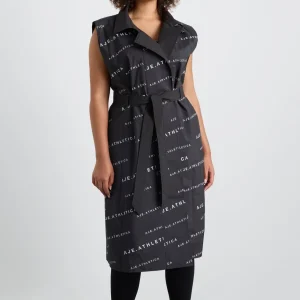 Hot Aje ATHLETICA Reversible Sleeveless Trench 703 Black