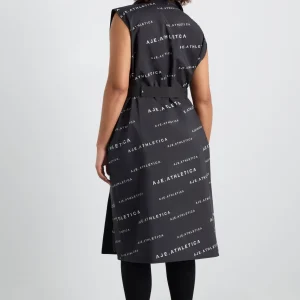 Hot Aje ATHLETICA Reversible Sleeveless Trench 703 Black