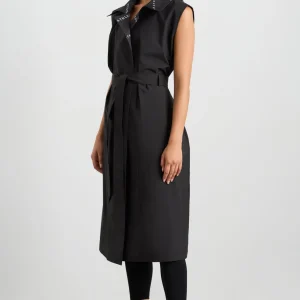 Hot Aje ATHLETICA Reversible Sleeveless Trench 703 Black