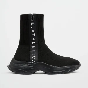Cheap Aje ATHLETICA Rib Knit Sock Sneaker 914 Black/White