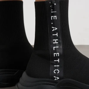 Cheap Aje ATHLETICA Rib Knit Sock Sneaker 914 Black/White