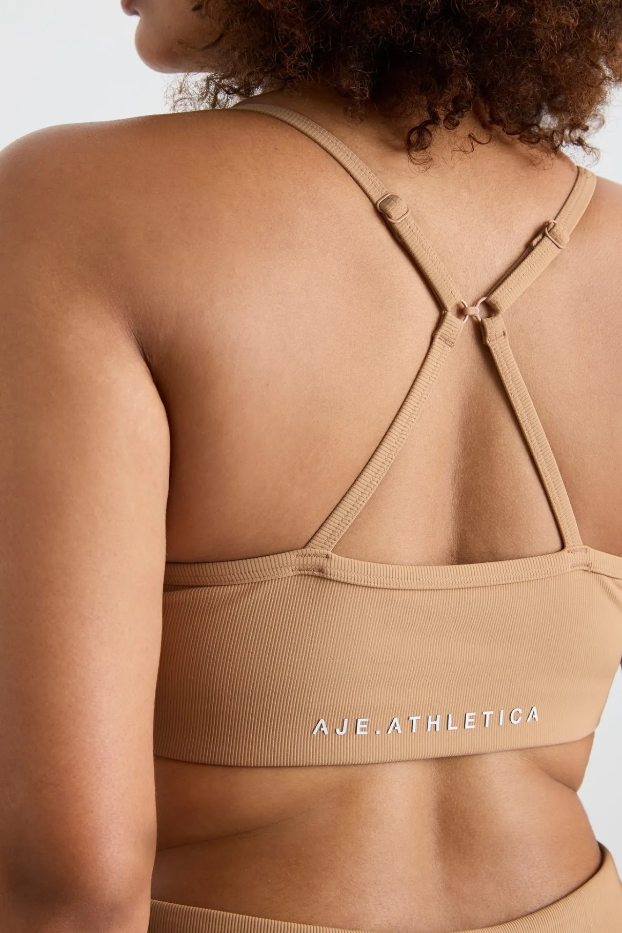 ribbed_active_sports_bra__11.webp Best Sale Aje ATHLETICA Ribbed Active Sports Bra 149 Natural Tan