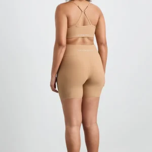 Best Sale Aje ATHLETICA Ribbed Active Sports Bra 149 Natural Tan