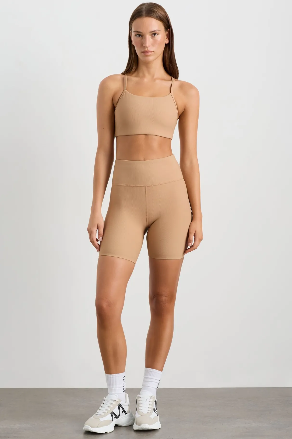 ribbed_active_sports_bra__2.webp Best Sale Aje ATHLETICA Ribbed Active Sports Bra 149 Natural Tan