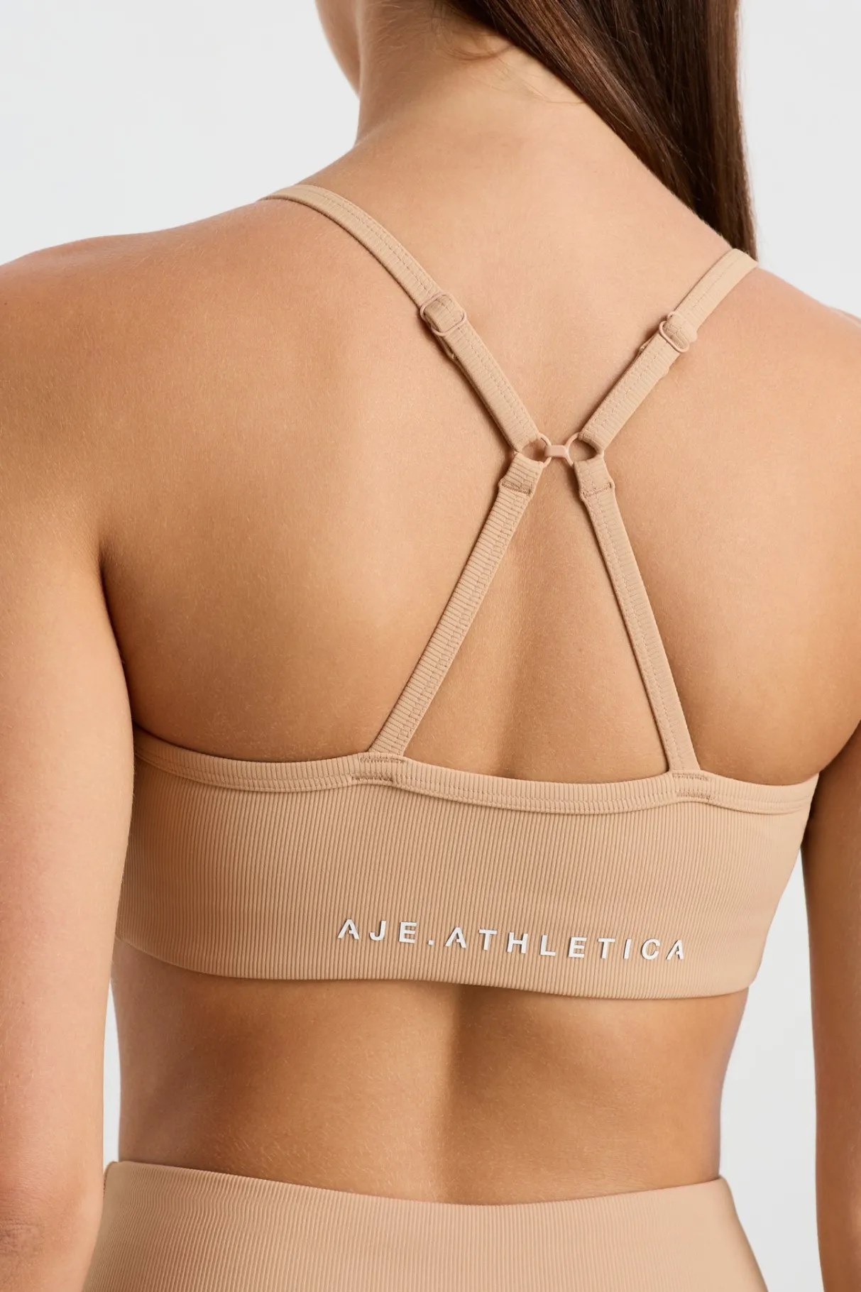 ribbed_active_sports_bra__3.webp Best Sale Aje ATHLETICA Ribbed Active Sports Bra 149 Natural Tan