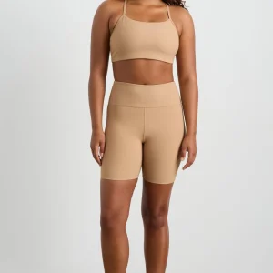Best Sale Aje ATHLETICA Ribbed Active Sports Bra 149 Natural Tan