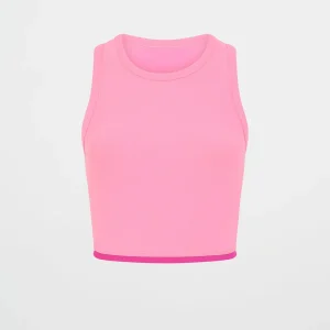 Hot Aje ATHLETICA Ribbed Active Tank 135 Deep Blush