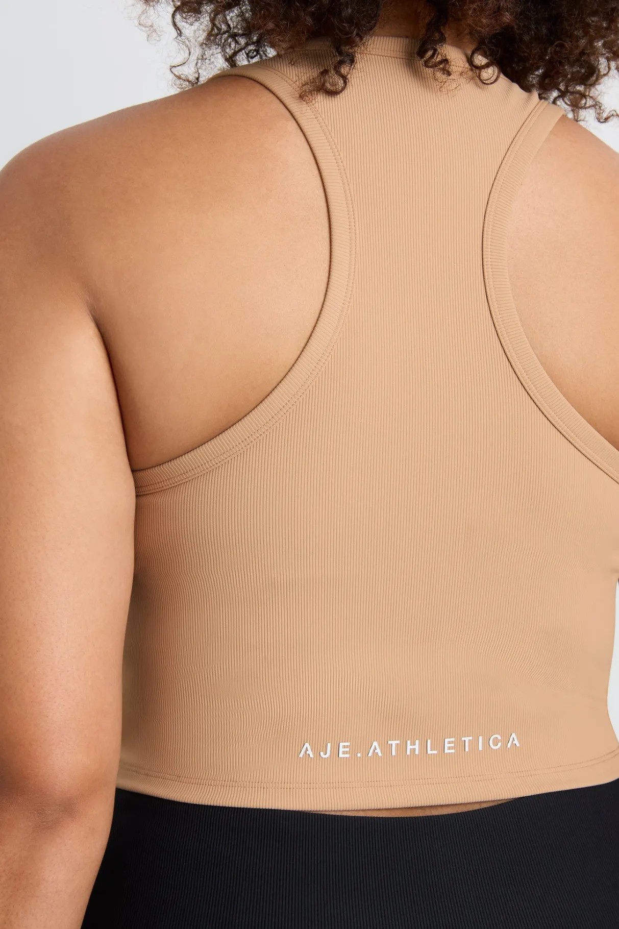 ribbed_active_tank__11.webp Hot Aje ATHLETICA Ribbed Active Tank 135 Natural Tan