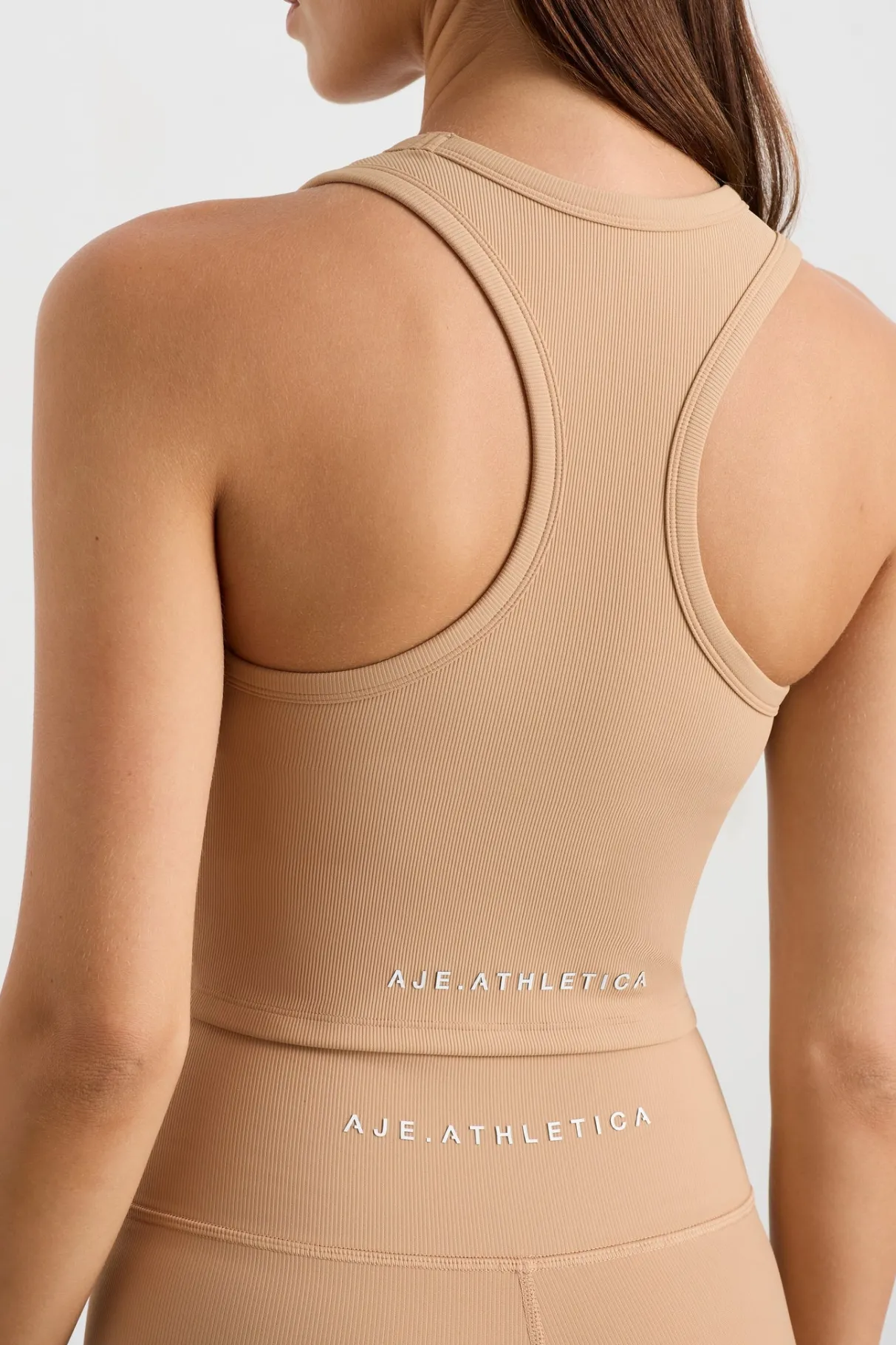 ribbed_active_tank__3.webp Hot Aje ATHLETICA Ribbed Active Tank 135 Natural Tan