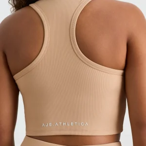Hot Aje ATHLETICA Ribbed Active Tank 135 Natural Tan