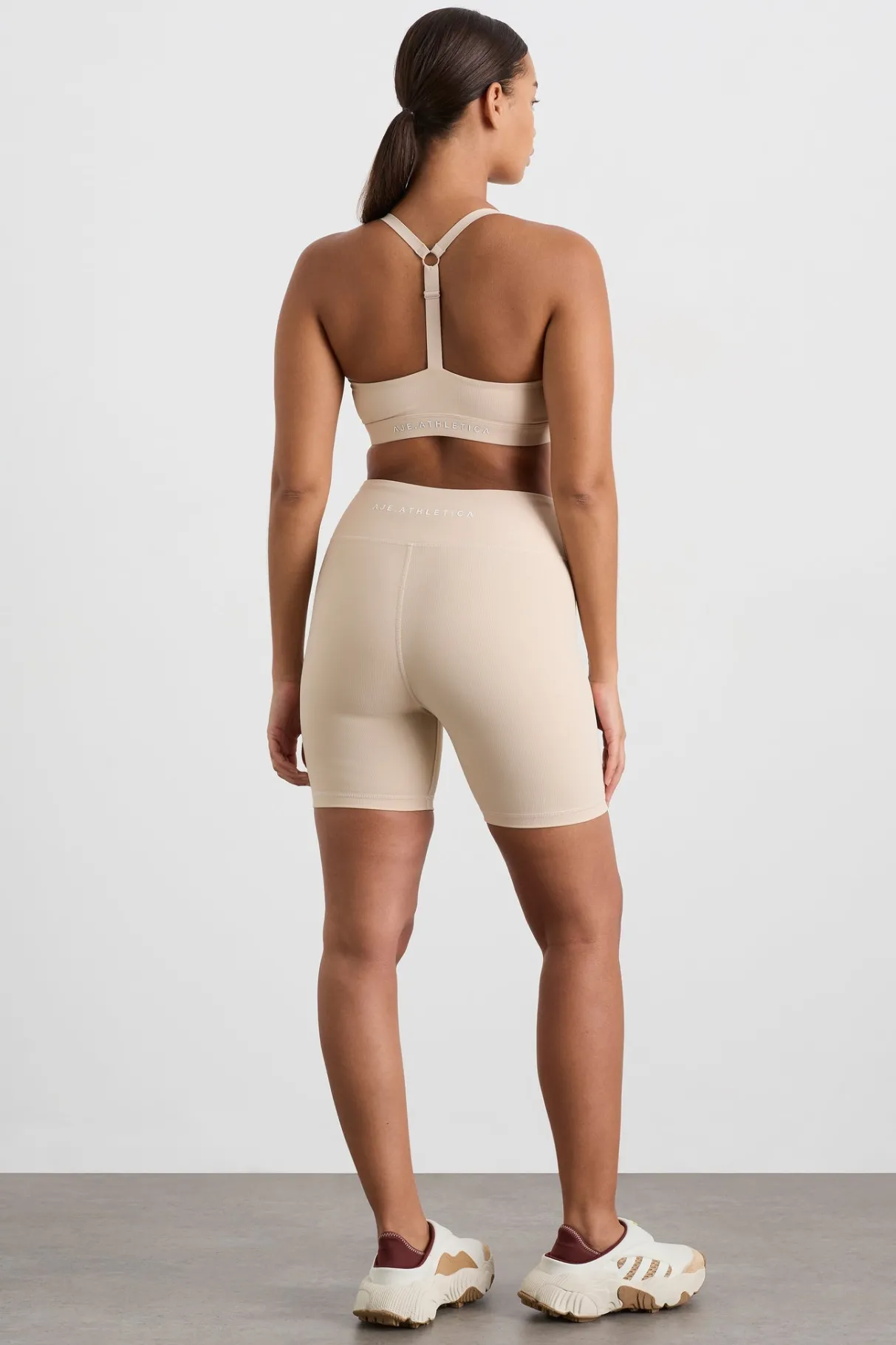 ribbed_bike_short__10.webp Flash Sale Aje ATHLETICA Ribbed Bike Short 601 Latte Beige