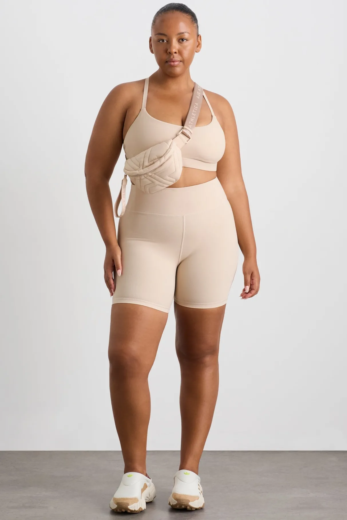 ribbed_bike_short__11.webp Flash Sale Aje ATHLETICA Ribbed Bike Short 601 Latte Beige