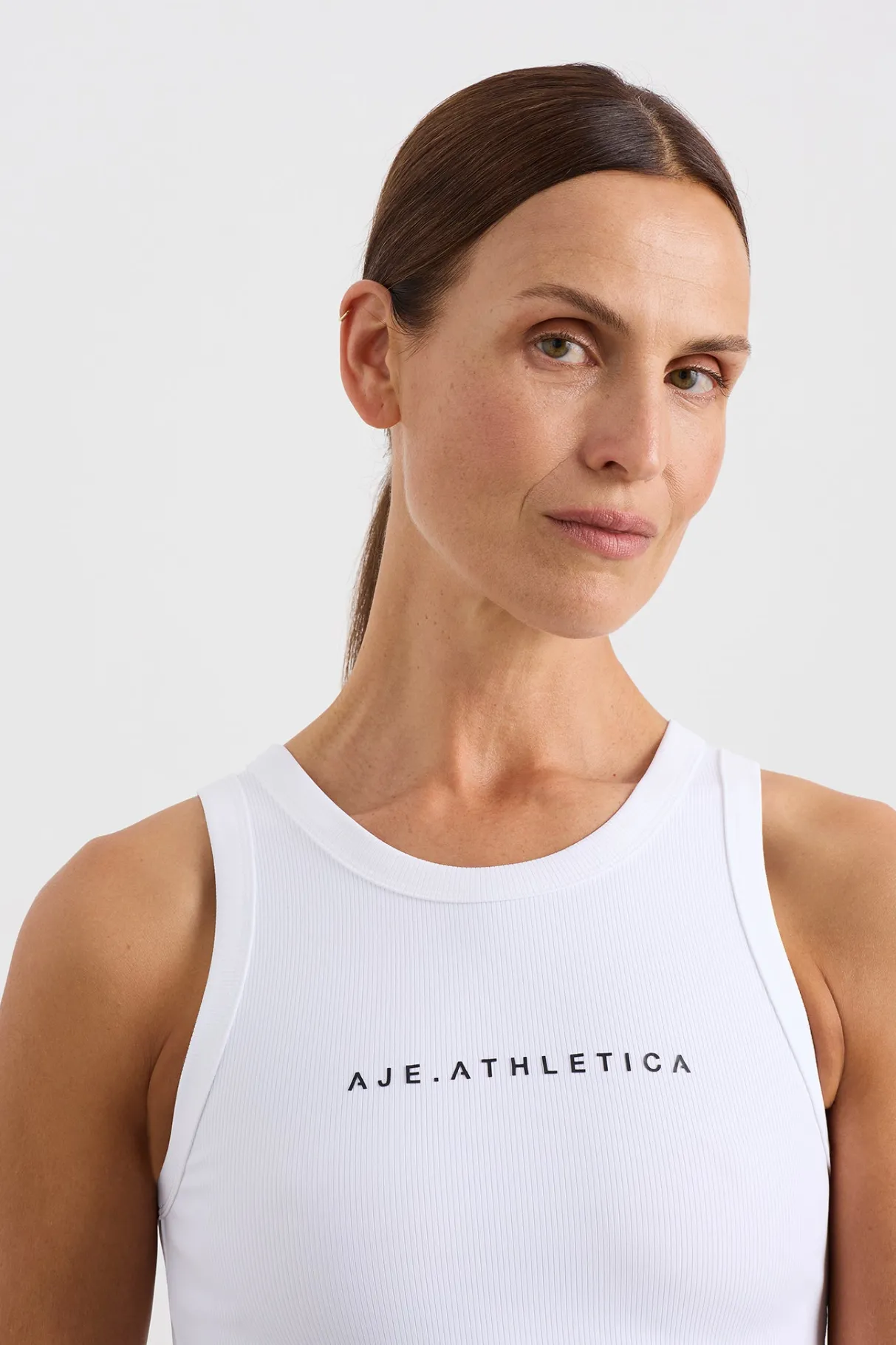 ribbed_racer_singlet__3.webp Best Sale Aje ATHLETICA Ribbed Racer Singlet 810 White