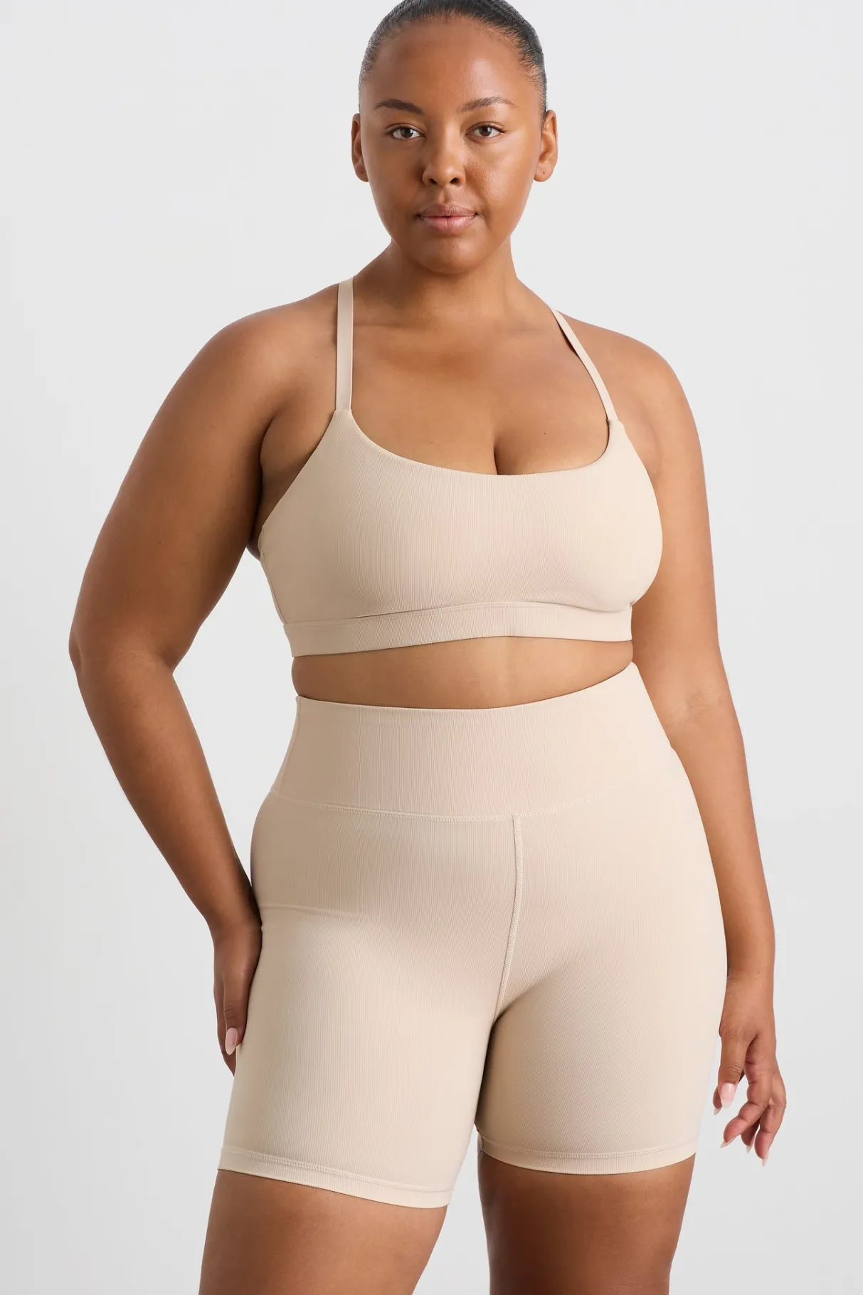 ribbed_sports_bra__11.webp New Aje ATHLETICA Ribbed Sports Bra 376 Latte Beige